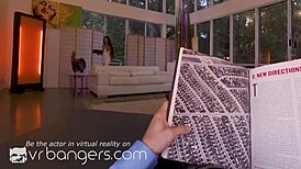 Young latin babe begs for your cock in VR revenge on boyfriend!