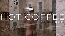 I tricked him in the shower, fucked hard, and got him to cum deep inside me. It felt so wild!