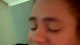 A comic reality video where Abby reacts hilariously to his small member