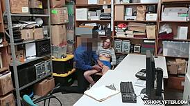 Jason Foreskin Feeds Aften Opal His Huge Cock for Deepthroat Action! 😍