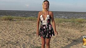 I can’t resist Lylou’s sudden craving for hard sex with her big European tits.