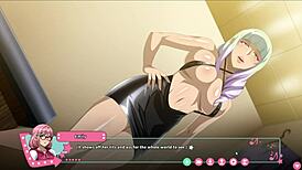futa fix hentai game ep 4 throat-fucking in changing room