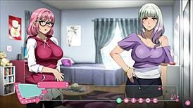 futa fix hentai game ep 4 throat-fucking in changing room