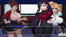 Hentai Succubus Anna Licks Boobs And Ass In Anime Sex 😈