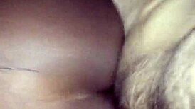 Tinder date bent over gets wet ass pounded by big black cock in pov