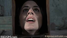 MASKED SLUT GETS HARD SPANKING AND FUCKING