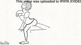 Art Cartoon Smashing Wet Scenes