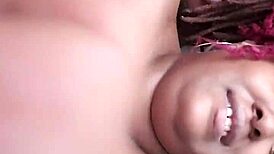 Redhead Bent Over in Doggystyle with Ebony