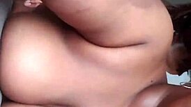 Redhead Bent Over in Doggystyle with Ebony