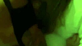 Amateur couple gets creampie in hotel with big ass