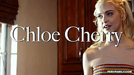 i can't stop fucking slutty chloe cherry, even if stepdad catches us in the act.