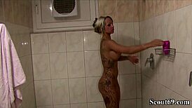 Sexy Cora fucks Lena Nitro in her first lesbian sex experience