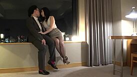 Slender asian babe squirts during homemade hardcore sex with intense cumshots