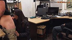 Watch this couple get slammed in a hidden cam POV blowjob scene.