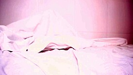 Cami explores her new anal plug toy at home