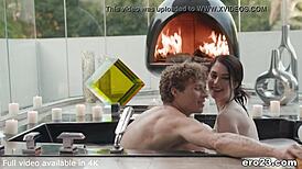 Evelyn claire signals she wants to fuck with clear kisses