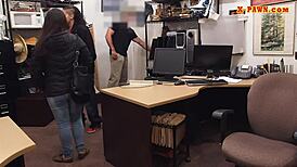 Watch this couple get slammed in a hidden cam POV blowjob scene.