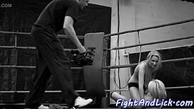 Les Babes Sixty-Nining After Wrestling Match