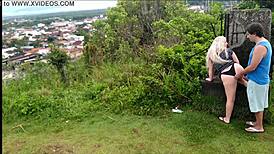 Park Camera Catches Couple Banging Hard in Public