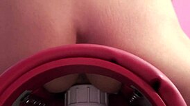 testing my new fuck machine and cumming so hard every time.