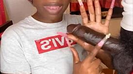 Verbal Cock Suck Leaves Stepbrother Dripping BBC on My Lips