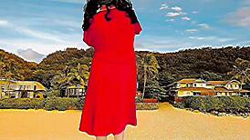 Sissy crossdresser rides big ass