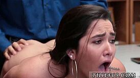 Dirty Teen Fucks In Police Uniform