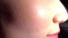 Mirei-chan gives sloppy blowjob in the bath with age-gap couple