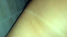 Latina Fugitive Sucks Big Cock in Bar Bathroom