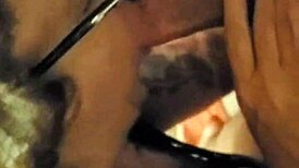 Milf intensely sucks step cock