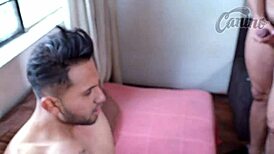 Undercover Cops in Orgy Scare Gay Mafioso with Hard Anal Banging