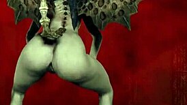 lilith slim succubus dances seductively in the dungeon