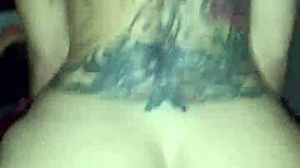 Kendra riding hard in cowgirl position