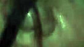 Latina Fugitive Sucks Big Cock in Bar Bathroom