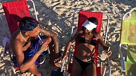 Young Teen Pleases Boyfriend After Beach Trip With Jasmine Santanna