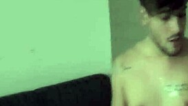 Flakael stars in group POV gay fucking with petite twink outdoors.