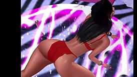 3d exotic dance with sexy moves 😍