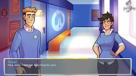 sinfully fun games at overwatch academy34 with sexy shower scenes