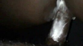 Young Ebony Takes Massive Black Cock