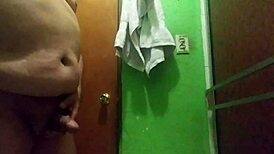 Small penises in outdoor homemade setting