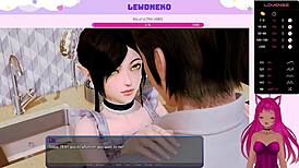 I’m obsessed with Vtuber Lewdneko in Harem Hotel part 27!