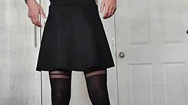 Se cambia de falda sofia natalia