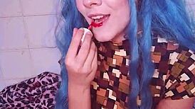 Femdom Wife Humiliates Old Cuckold.