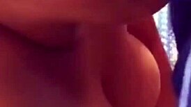 Watch this fat BBW eagerly swallow every drop of cum nastily.