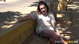 I couldn't resist swapping my TV career for getting my chubby blonde ass anally drilled in the shower