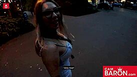 Slut Babe Mia Blow Rides Young Dick Outdoors