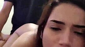 जोशीली हसीना पार्टनर से इंटेंस गांड मरवाई मांग रही