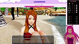 I’m obsessed with Vtuber Lewdneko in Harem Hotel part 27!