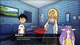 In danny phantom amity park redux part 23, the sexy nurse learns our secret
