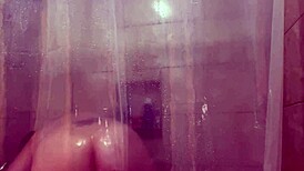 Hidden camera catches big ass babe masturbating in shower! Wow!